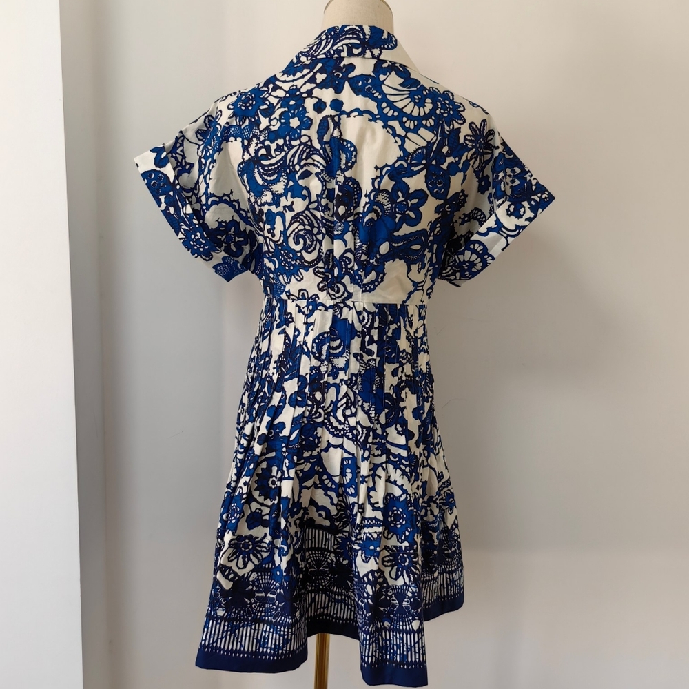 Cara cara Nash Mini Dress In Dentelle Blue - Picture 7 of 14